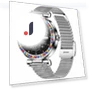 1.27-inch Steel Strap Women's Waterproof Smart Watch with Diamond Decoration — Wearable Accessories, Tiktkkkk