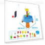 Colorful Kids Sand and Water Play Table — Outdoor Seating, Specials