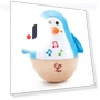 Penguin Musical Tumbler Toy — Infant & Early Childhood Playthings, TinyJoy