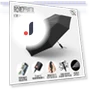 Three-fold automatic electric reverse umbrella — Umbrellas, Garment fashion world