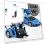 Transforming RC Car Robot — Interactive Figures & Robots, TinyJoy