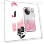 Flower Pattern TPU Gradient Phone Cover with Lanyards — Phone Accessories, Smartwatch 2025