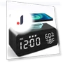 Smart Wooden Alarm Clock — Clocks, Fashionable bags