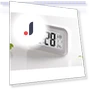 Touch Alarm Clock with Light Sensor — Alarm, Fashionable bags