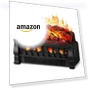 Thumbnail Vintage Design Portable Freestanding Fireplace Log Heater — Portable Heating Solutions, Havato