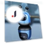 Mini Robot Car Air Freshener — Car Air Fresheners, Warm Sunshine