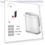 Smart Sensor Automatic Trash Can — Kitchen Cans, Simple and warm