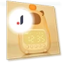 Rechargeable Digital Alarm Clock — Alarm, Factory Discount Outlet