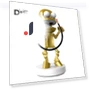 Cute Cartoon Robot LED Night Light — Night Lights, Dayuansheng