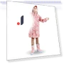 Rain Ultra Plum Pineapple Raincoat — , Smart-Bear