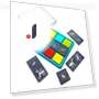 Color Catch Brain Training Puzzle Board Game — Sudoku, SAMURAI STYLE