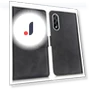 Cowhide Texture Leather Wallet Stand Phone Cover — Phone Accessories, Smartwatch 2025