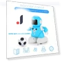Kids Soccer Match Remote Control Smart Robot Interactive Toy — Interactive Figures & Robots, Houspace
