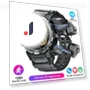 NFC Smart Watch with TWS Wireless Earbuds — Wearable Accessories, PRISMA