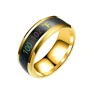 Smart Temperature, Mood, Emotion Stainless Steel Ring — Smart Rings, SILVERHOO