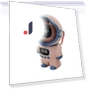 DODO Astronaut Smart AI Interactive Bluetooth Speaker — Portable Audio, Xiaomi