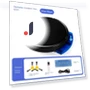 Intelligent Sweeping Robot — Smart Cleaning Robots, Winter Gloves