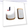 Smart Wireless Doorbell — Push Buttons, Winnerer