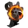 Stove Fan with Electric Drive — Fireplace Fans, Meterk