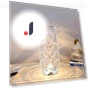 LED Crystal Rose Table Lamp Projector — Overhead Lighting, TOP MALL-005