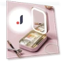Smart LED Cosmetic Mirror Case — Cosmetic Cases, Makeup Kits