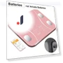 Smart Body Fat Scale — Body Composition Analysis, Refreshing Home