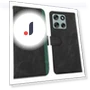 Color Splicing Leather Flip Phone Cover — Flip Cases, ABEEL