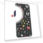 Floral Bow Pattern Printing Straight Edge TPU Phone Back Cover — Bumpers, Smartwatch 2025