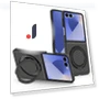 Magnetic Case Carbon Fiber Texture PU+TPU Kickstand Phone Cover — Bumpers, Smartwatch 2025