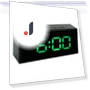 Mirror Digital Alarm Clock with Light Sensor — Alarms & Clocks, GoolRC