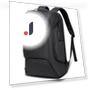 Business Smart Backpack with USB Charging Port — Laptop Backpacks, Leather bag