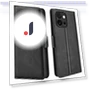 Calf Texture Leather Wallet Phone Cover — Basic Cases, Smartwatch 2025