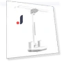 Desk Lamp with Pen Holder and 4 Adjustable Heads — Study & Desk Lighting, Shejmrtw