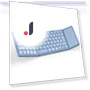 Foldable Wireless Keyboard with Touchpad — Keyboards, Zen-Japan Electronics