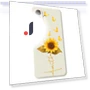 Golden Butterfly Sunflower Pattern Printing Straight Edge TPU Phone Back Cover — Bumpers, Smartwatch 2025