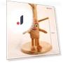 Plush Keychain Pendant — Keychains, Toys Space