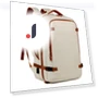 Smart Travel Backpack — Casual Daypacks, Leather bag