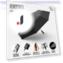 Three-fold automatic electric reverse umbrella — Umbrellas, Garment fashion world