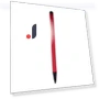 Capacitive Resistive Touch Screen Stylus — Styluses & Digital Pens, Red a Lips