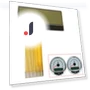 LCD Display for Mercury Smartcraft SC1000 — Fuel Pressure, Mercury