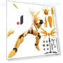 Multi-joint movable warrior transformer robot — Construction Kits, Come againye