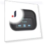 Wireless Smart Headphones with Touch Screen — Over-Ear Headphones, aominuo