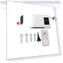 Smart Electric Heater with Remote Control — Portable Heating Solutions, Lntelligent Living Hall