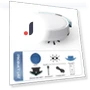 Smart Sweeping Robot 3 in 1 — Smart Cleaning Robots, Modern Home Furnishing
