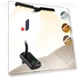Adjustable Rechargeable Touch Book Light — Reading Lights, Elegant Living House