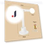 Eye Protection LED Desk Lamp — Book Lights, Seahorse Home