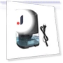 Portable Silent Air Dehumidifier with Multicolor Night Light — Air Moisture Control, GYROBALL