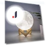 3D Moon Lamp Humidifier with Wooden Base — Desk & Table Lighting, Home Furnishing Department Mall