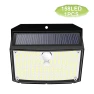 LED Solar Wall Light with Motion Sensor — Garden Illumination, Good Household Items