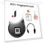 Biometric Door Lock with Fingerprint Scanner — Biometric Security, Optimized General